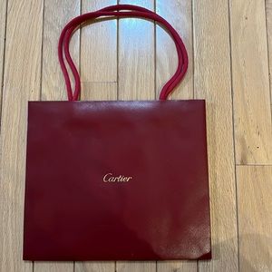 Cartier authentic gift bag